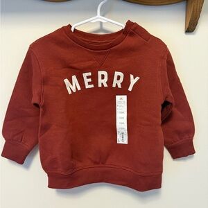 Little Co. Merry Sweatshirt